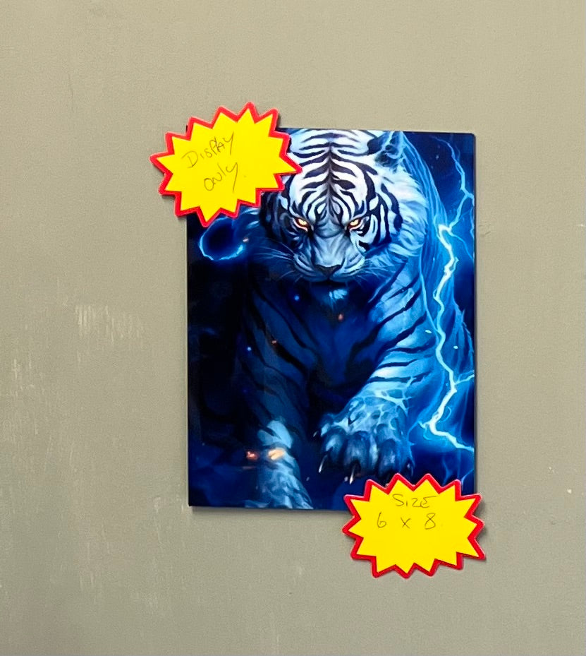 Square Ultra HD Gloss finish metal photo 1.15mm thick